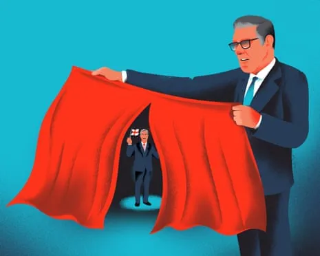 It's Reached This Point: Keir Starmer Now Serves as Just the Opening Act for Nigel Farage